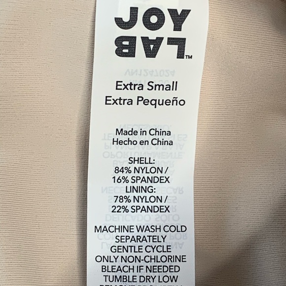 Joy Lab Layered Flutter Running Shorts Tan Size XS NWT Mid‎ Rise Target Athletic - Picture 7 of 10